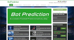 Desktop Screenshot of botprediction.com