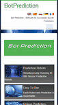 Mobile Screenshot of botprediction.com